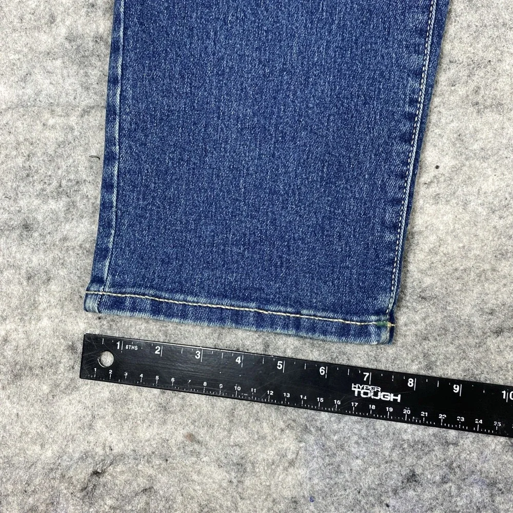 NWT True‎ Religion Rocco Relaxed Skinny Jeans Mens 40x32 Blue Straight Leg Denim